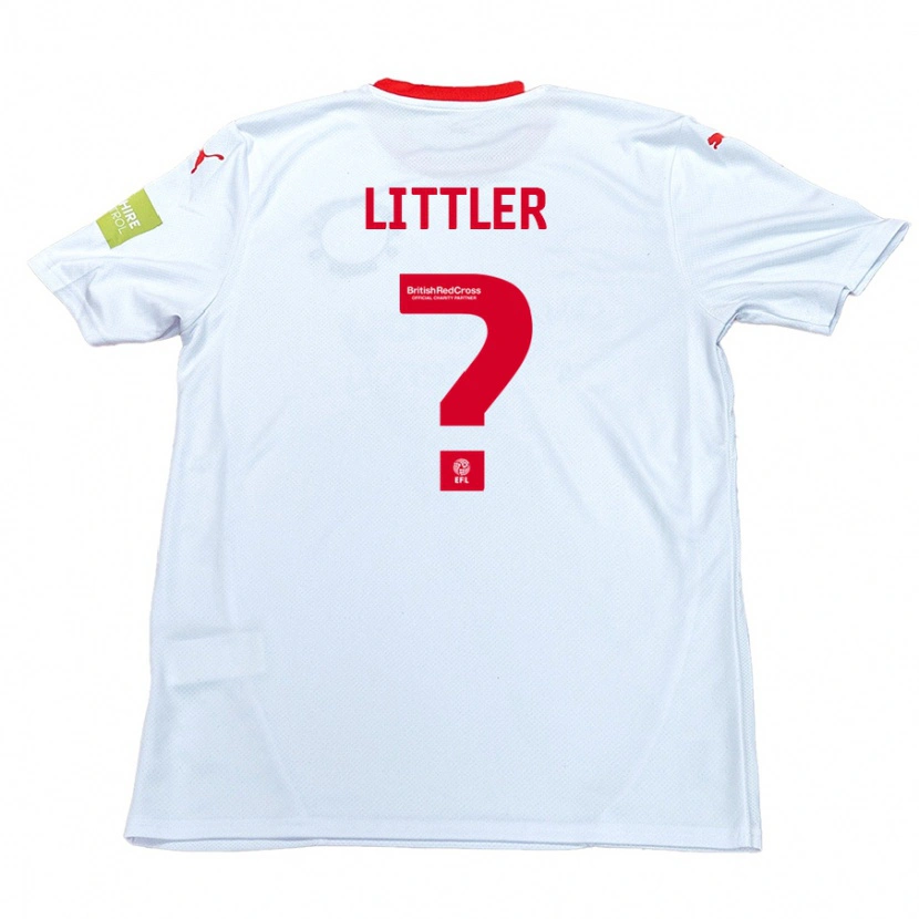 DanxenメンズZack Littler#0白アウェイシャツ2024/25ジャージーユニフォーム