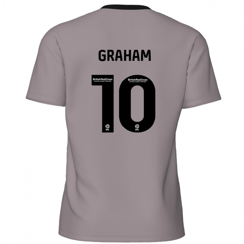 DanxenメンズJordan Graham#10グレーアウェイシャツ2024/25ジャージーユニフォーム