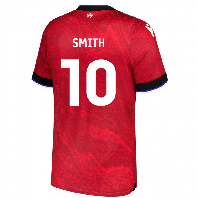DanxenメンズSam Smith#10赤黒アウェイシャツ2024/25ジャージーユニフォーム
