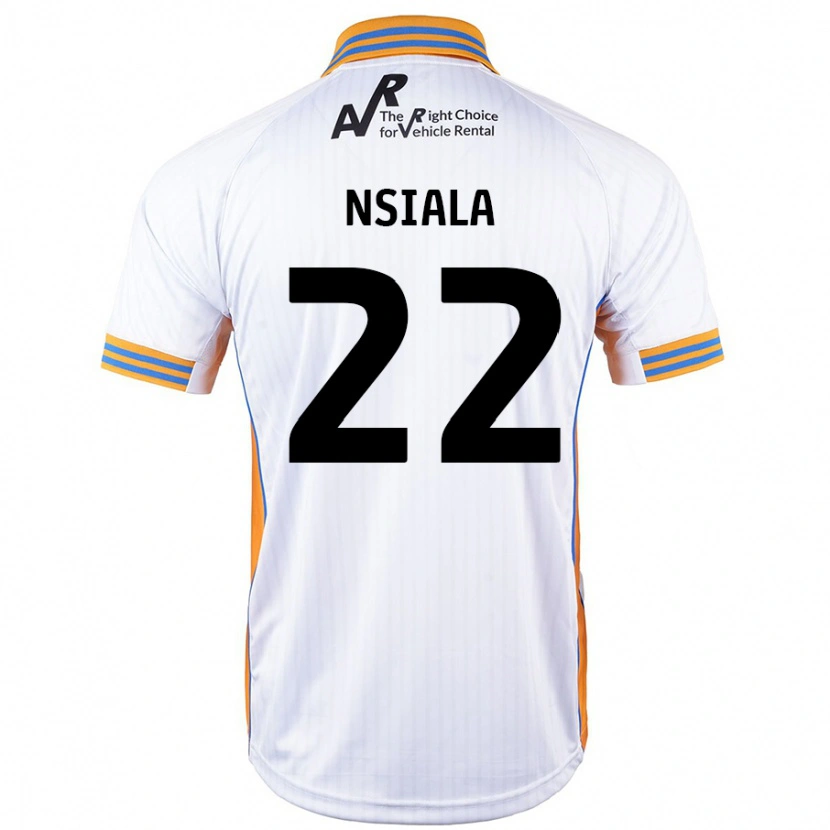 DanxenメンズToto Nsiala#22白アウェイシャツ2024/25ジャージーユニフォーム