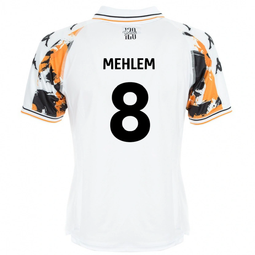 DanxenメンズMarvin Mehlem#8白アウェイシャツ2024/25ジャージーユニフォーム