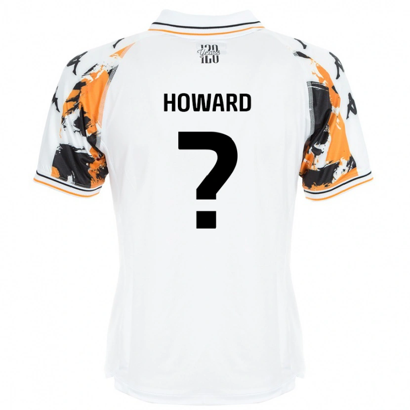 DanxenメンズArchie Howard#0白アウェイシャツ2024/25ジャージーユニフォーム