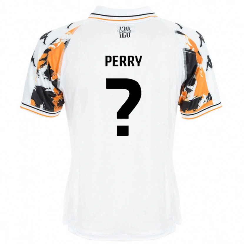 DanxenメンズAlfie Perry#0白アウェイシャツ2024/25ジャージーユニフォーム