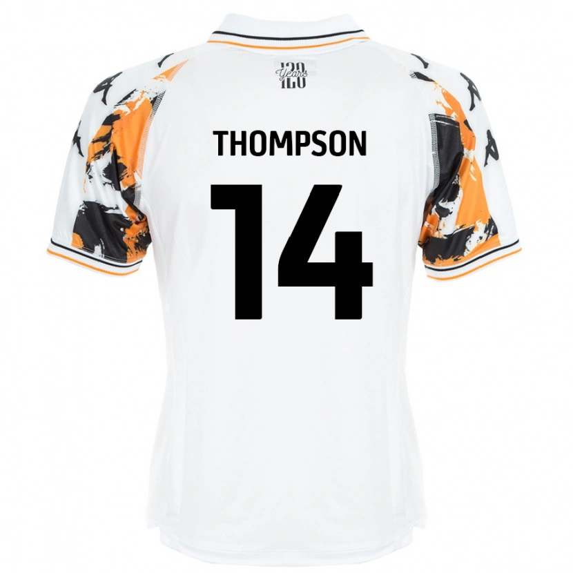 DanxenメンズKatie Thompson#14白アウェイシャツ2024/25ジャージーユニフォーム
