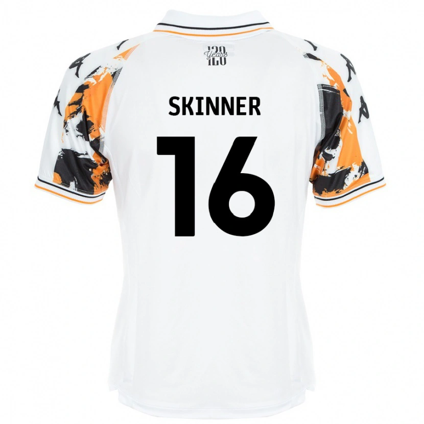 DanxenメンズHarley Skinner#16白アウェイシャツ2024/25ジャージーユニフォーム