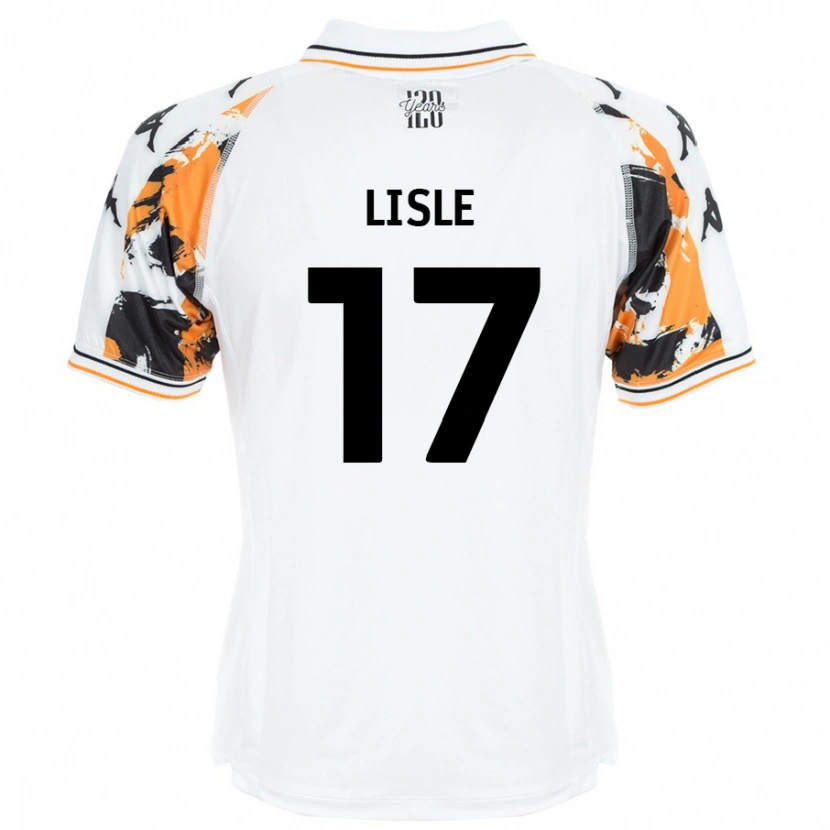 DanxenメンズMary Lisle#17白アウェイシャツ2024/25ジャージーユニフォーム
