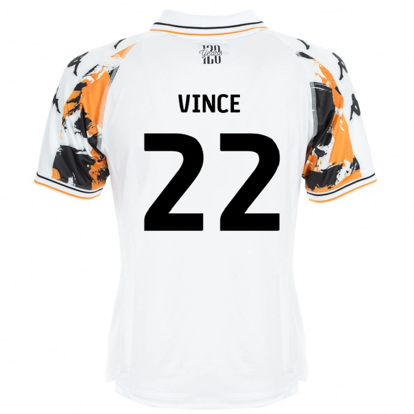 DanxenメンズAnna Vince#22白アウェイシャツ2024/25ジャージーユニフォーム