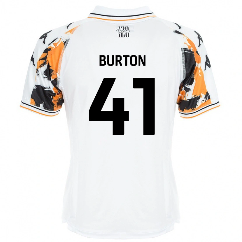 DanxenメンズJess Burton#41白アウェイシャツ2024/25ジャージーユニフォーム