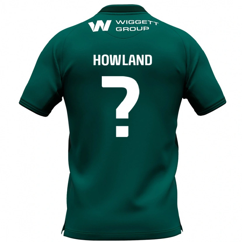 DanxenメンズJack Howland#0緑アウェイシャツ2024/25ジャージーユニフォーム