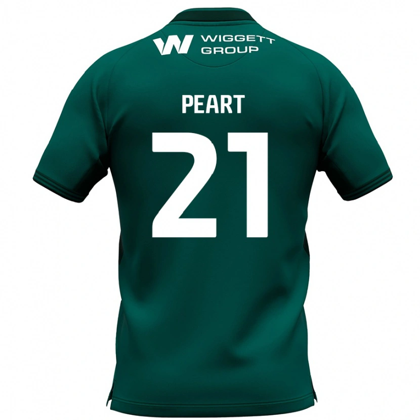 DanxenメンズKalani Peart#21緑アウェイシャツ2024/25ジャージーユニフォーム