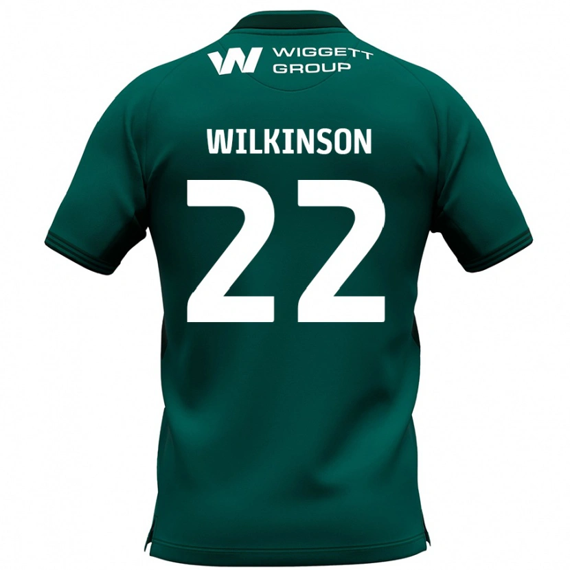 DanxenメンズChloe Wilkinson#22緑アウェイシャツ2024/25ジャージーユニフォーム