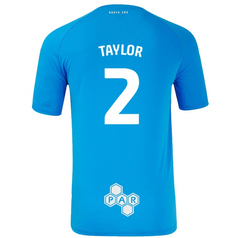 DanxenメンズAlex Taylor#2スカイブルーアウェイシャツ2024/25ジャージーユニフォーム