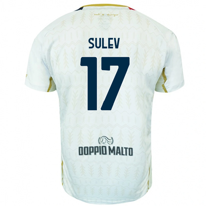 DanxenメンズIvan Sulev#17白アウェイシャツ2024/25ジャージーユニフォーム