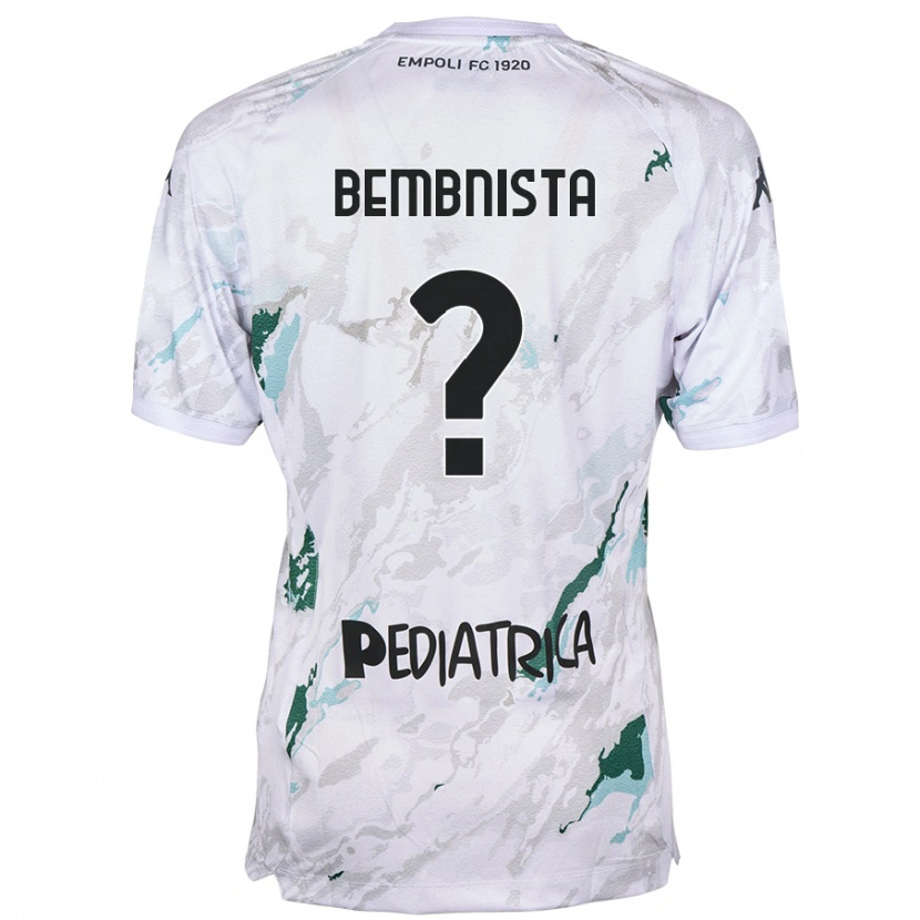DanxenメンズDawid Bembnista#0グレーアウェイシャツ2024/25ジャージーユニフォーム