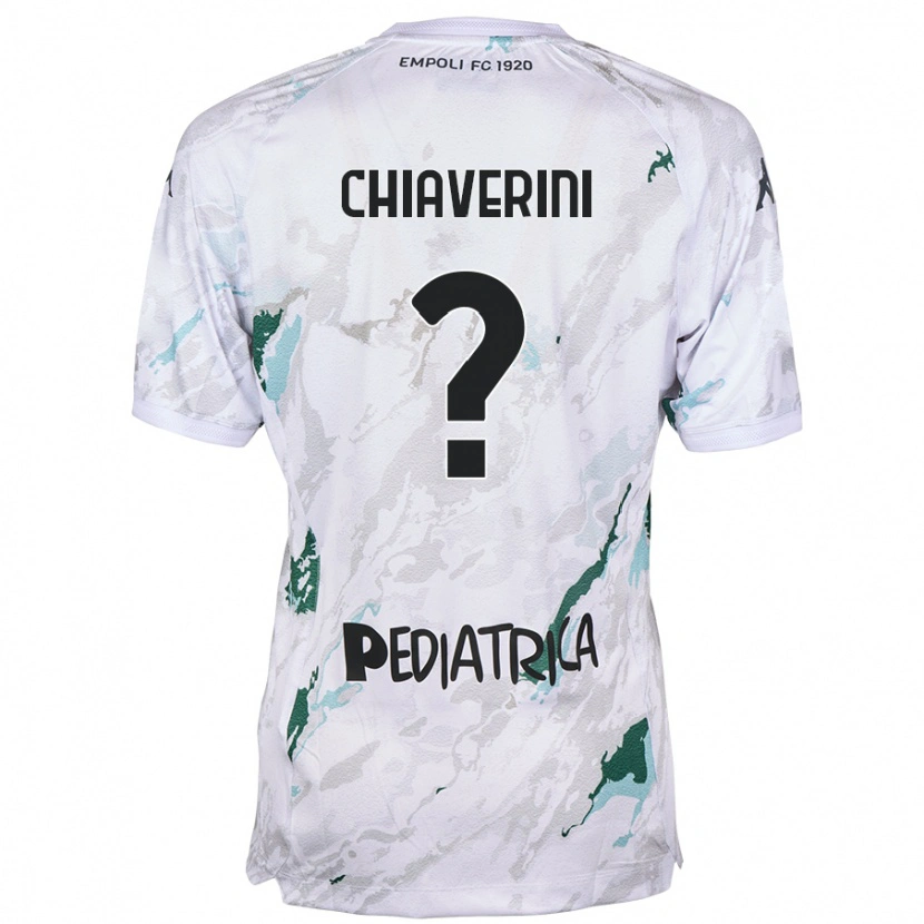 DanxenメンズAlessio Chiaverini#0グレーアウェイシャツ2024/25ジャージーユニフォーム