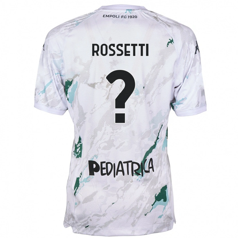 DanxenメンズMaurizio Rossetti#0グレーアウェイシャツ2024/25ジャージーユニフォーム