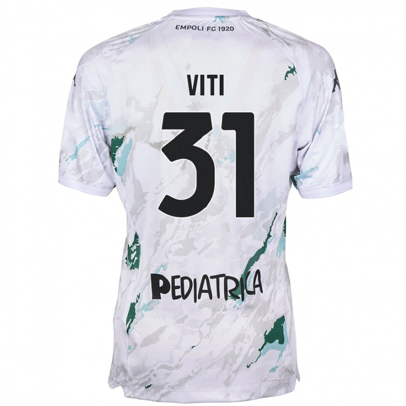 DanxenメンズVittorio Viti#31グレーアウェイシャツ2024/25ジャージーユニフォーム