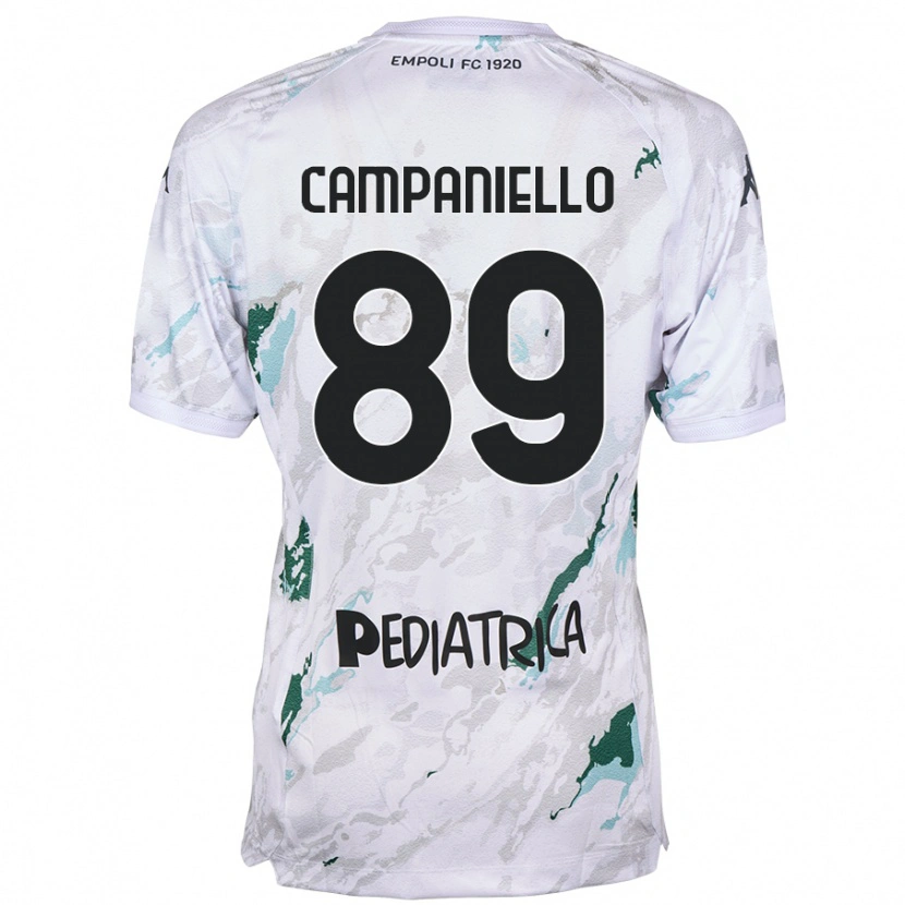 DanxenメンズThomas Campaniello#89グレーアウェイシャツ2024/25ジャージーユニフォーム