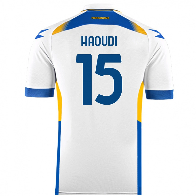 DanxenメンズHamza Haoudi#15白アウェイシャツ2024/25ジャージーユニフォーム