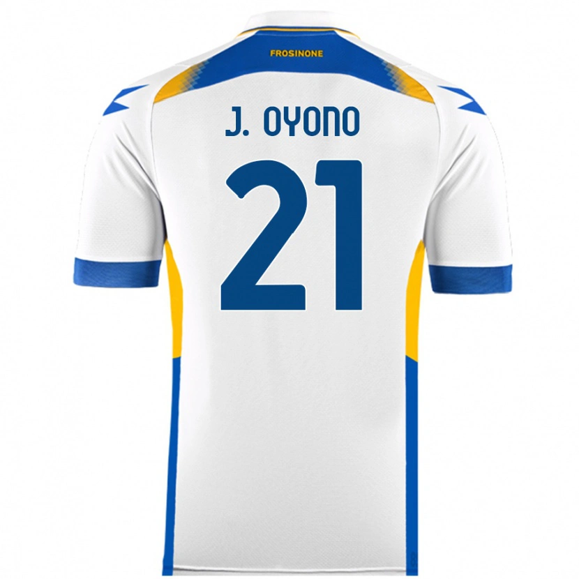 DanxenメンズJérémy Oyono#21白アウェイシャツ2024/25ジャージーユニフォーム