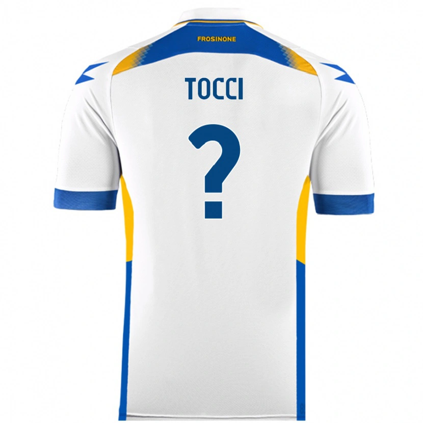 DanxenメンズFederico Tocci#0白アウェイシャツ2024/25ジャージーユニフォーム