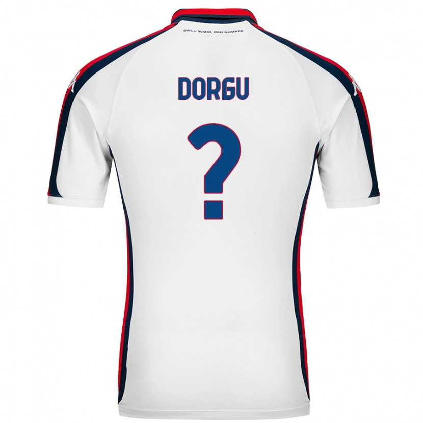 DanxenメンズIfenna Dorgu#0白アウェイシャツ2024/25ジャージーユニフォーム
