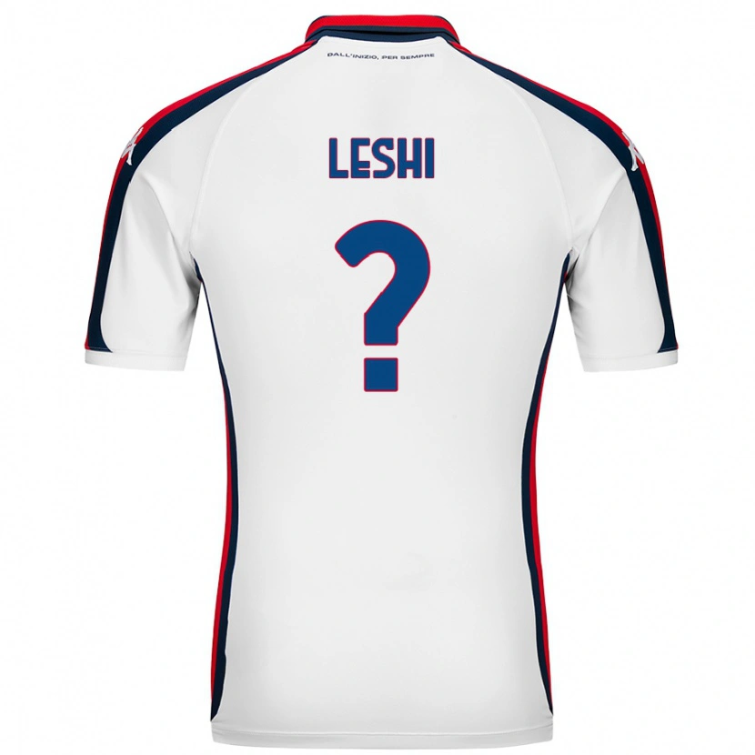 DanxenメンズArber Leshi#0白アウェイシャツ2024/25ジャージーユニフォーム