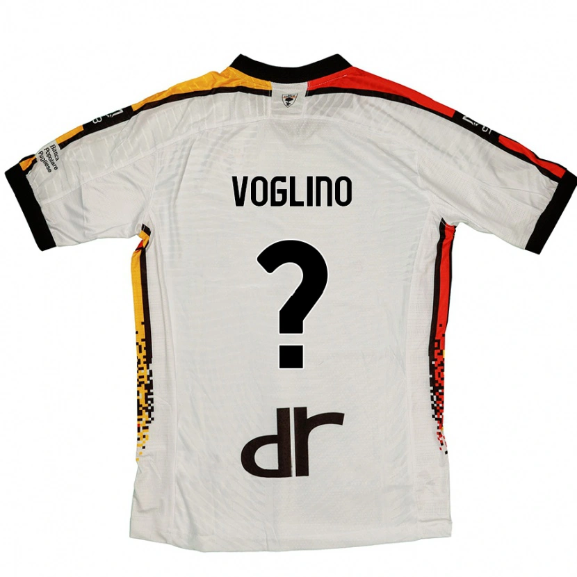 DanxenメンズGiacomo Voglino#0白 黒アウェイシャツ2024/25ジャージーユニフォーム