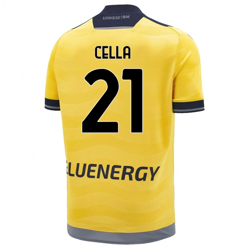 DanxenメンズLeonardo Cella#21ゴールデンアウェイシャツ2024/25ジャージーユニフォーム