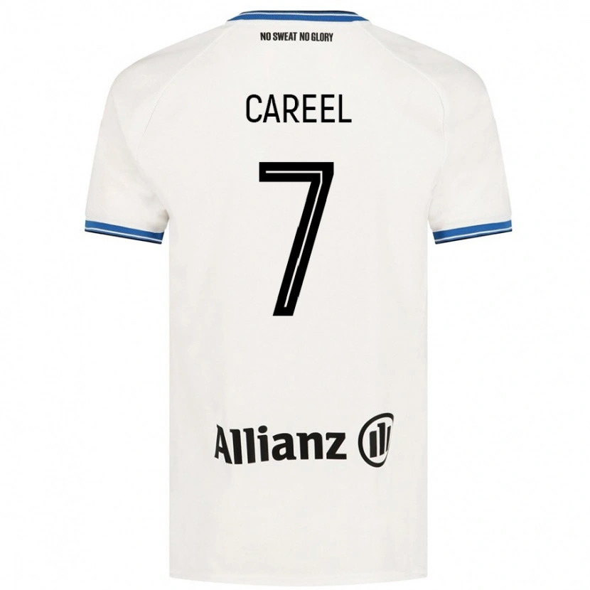 DanxenメンズOona Careel#7白アウェイシャツ2024/25ジャージーユニフォーム