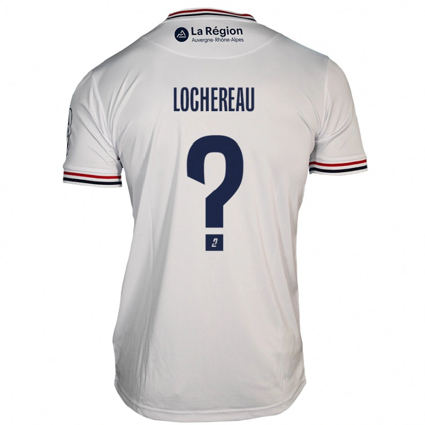 DanxenメンズYad Lochereau#0白アウェイシャツ2024/25ジャージーユニフォーム