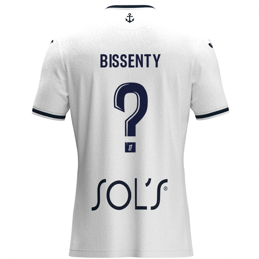 DanxenメンズBissenty Gomis#0白 ダークブルーアウェイシャツ2024/25ジャージーユニフォーム