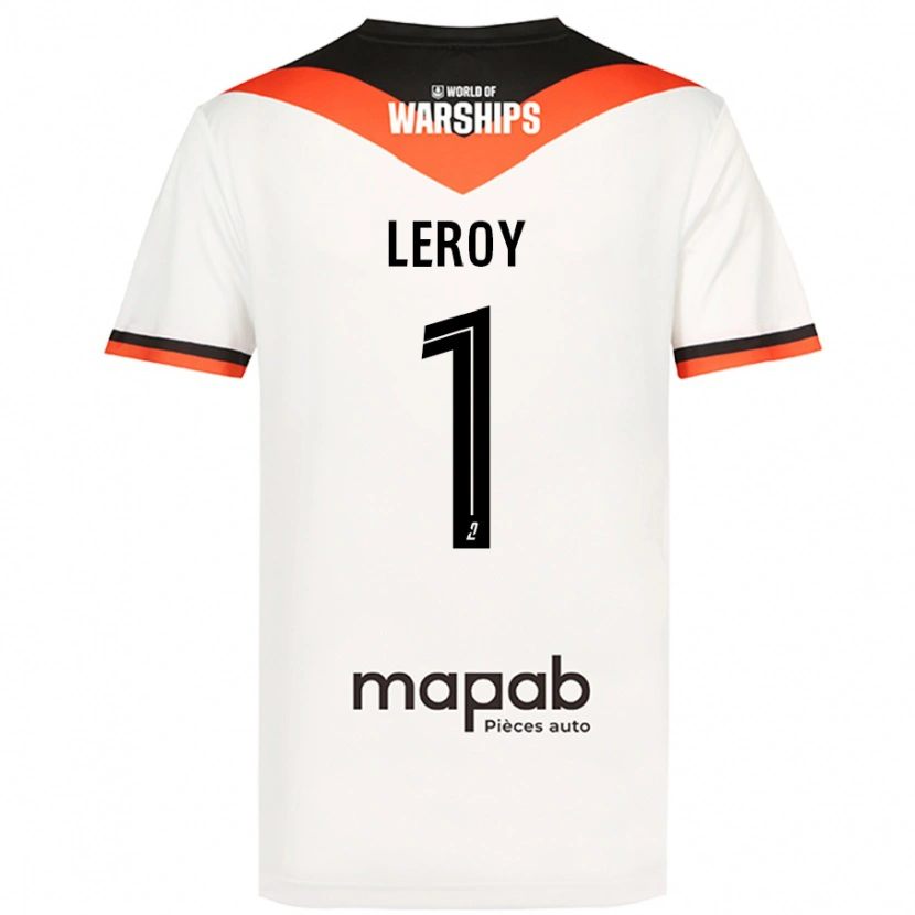 DanxenメンズBenjamin Leroy#1白アウェイシャツ2024/25ジャージーユニフォーム
