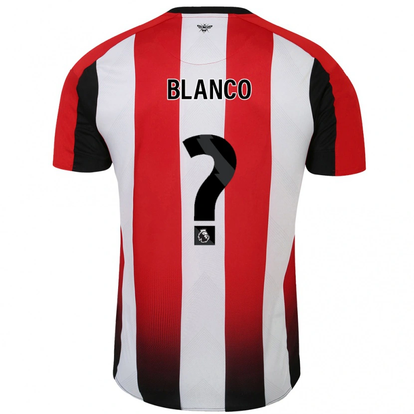DanxenレディースJohn Blanco#0赤 白ホームシャツ2024/25ジャージーユニフォーム