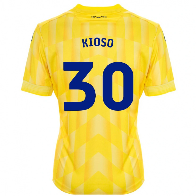 DanxenレディースPeter Kioso#30黄ホームシャツ2024/25ジャージーユニフォーム