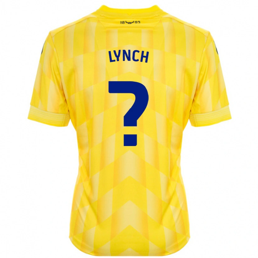 DanxenレディースBobby Lynch#0黄ホームシャツ2024/25ジャージーユニフォーム