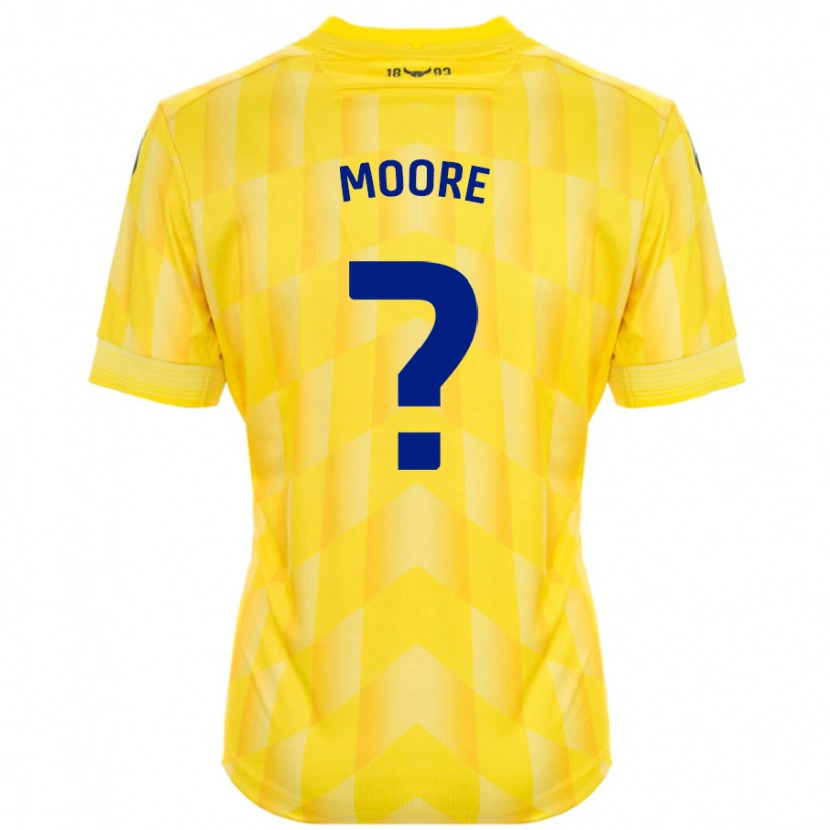 DanxenレディースBrogan Moore#0黄ホームシャツ2024/25ジャージーユニフォーム