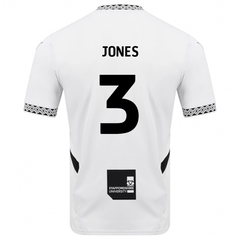 DanxenレディースDan Jones#3白ホームシャツ2024/25ジャージーユニフォーム