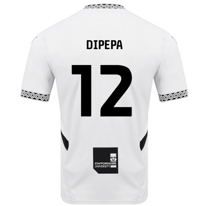 DanxenレディースBaylee Dipepa#12白ホームシャツ2024/25ジャージーユニフォーム