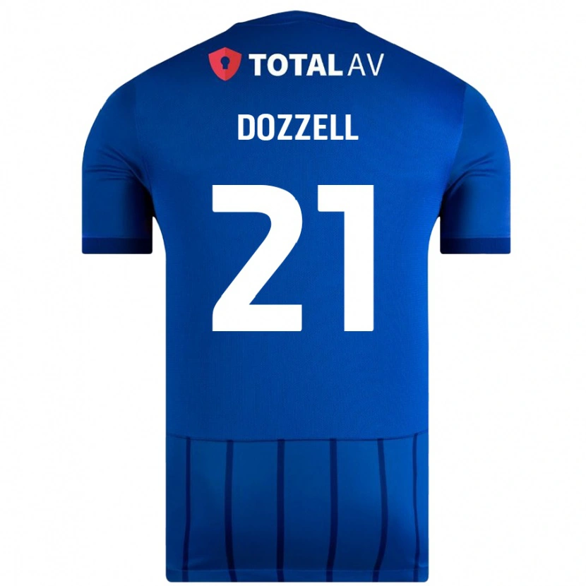 Danxenレディースアンドレ・ドゼル#21青ホームシャツ2024/25ジャージーユニフォーム
