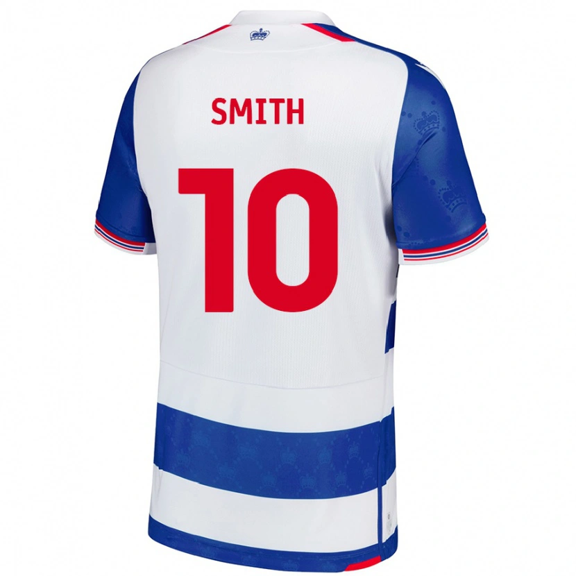 DanxenレディースSam Smith#10ブルーホワイトホームシャツ2024/25ジャージーユニフォーム