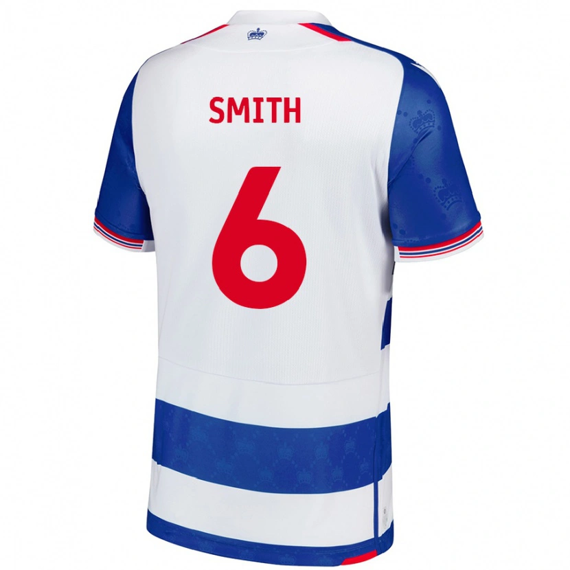 DanxenレディースCaitlin Smith#6ブルーホワイトホームシャツ2024/25ジャージーユニフォーム