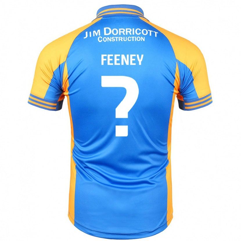 Danxenレディースジョシュ・フィーニー#0ブルーアンバーホームシャツ2024/25ジャージーユニフォーム