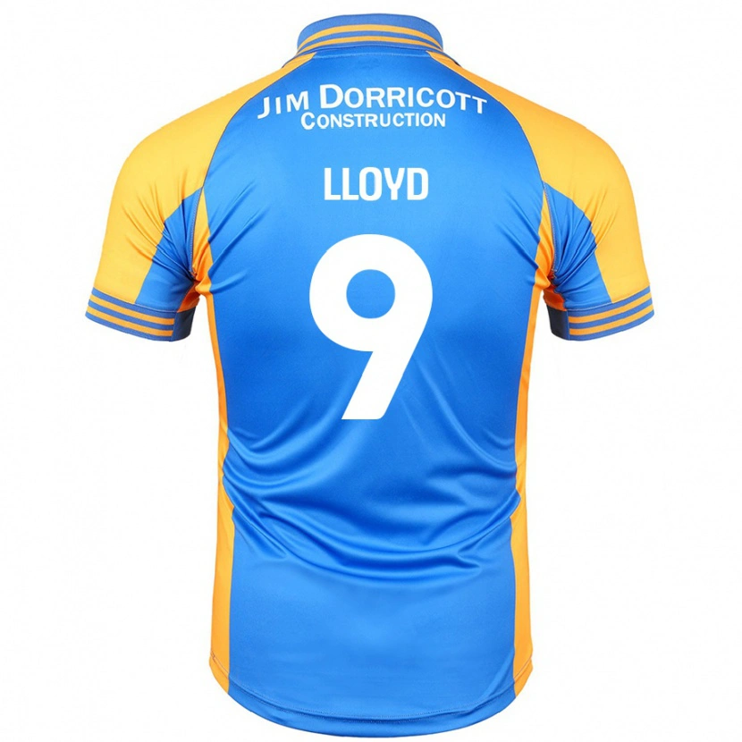 DanxenレディースGeorge Lloyd#9ブルーアンバーホームシャツ2024/25ジャージーユニフォーム