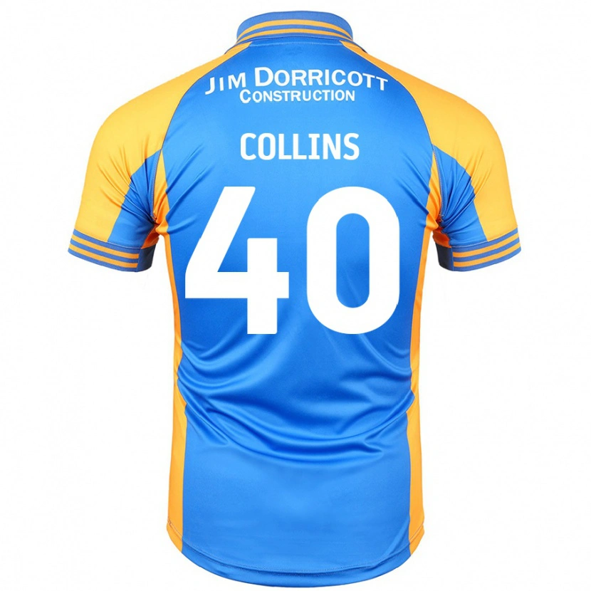 DanxenレディースJude Collins#40ブルーアンバーホームシャツ2024/25ジャージーユニフォーム