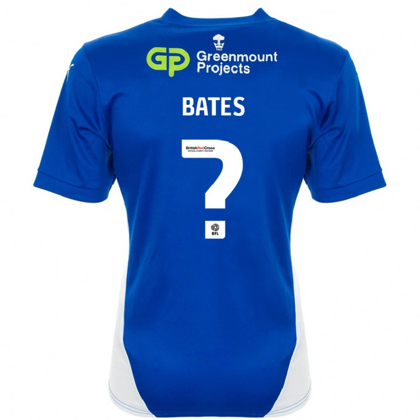 DanxenレディースJack Bates#0ブルーホワイトホームシャツ2024/25ジャージーユニフォーム