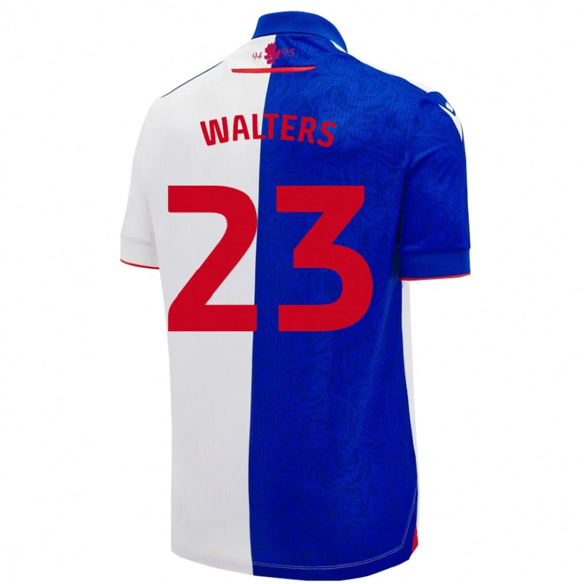 DanxenレディースGeorgia Walters#23スカイブルー ホワイトホームシャツ2024/25ジャージーユニフォーム