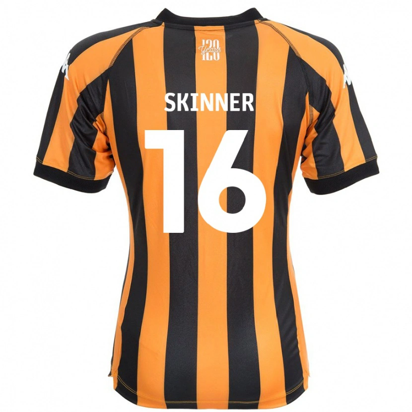 DanxenレディースHarley Skinner#16ブラックアンバーホームシャツ2024/25ジャージーユニフォーム