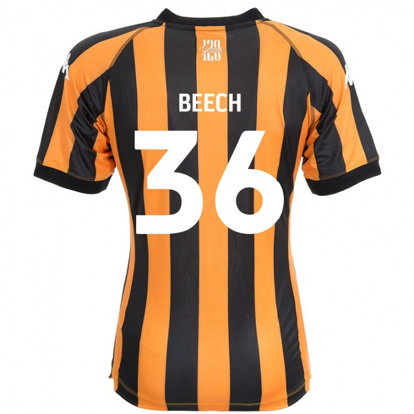 DanxenレディースAmy Beech#36ブラックアンバーホームシャツ2024/25ジャージーユニフォーム