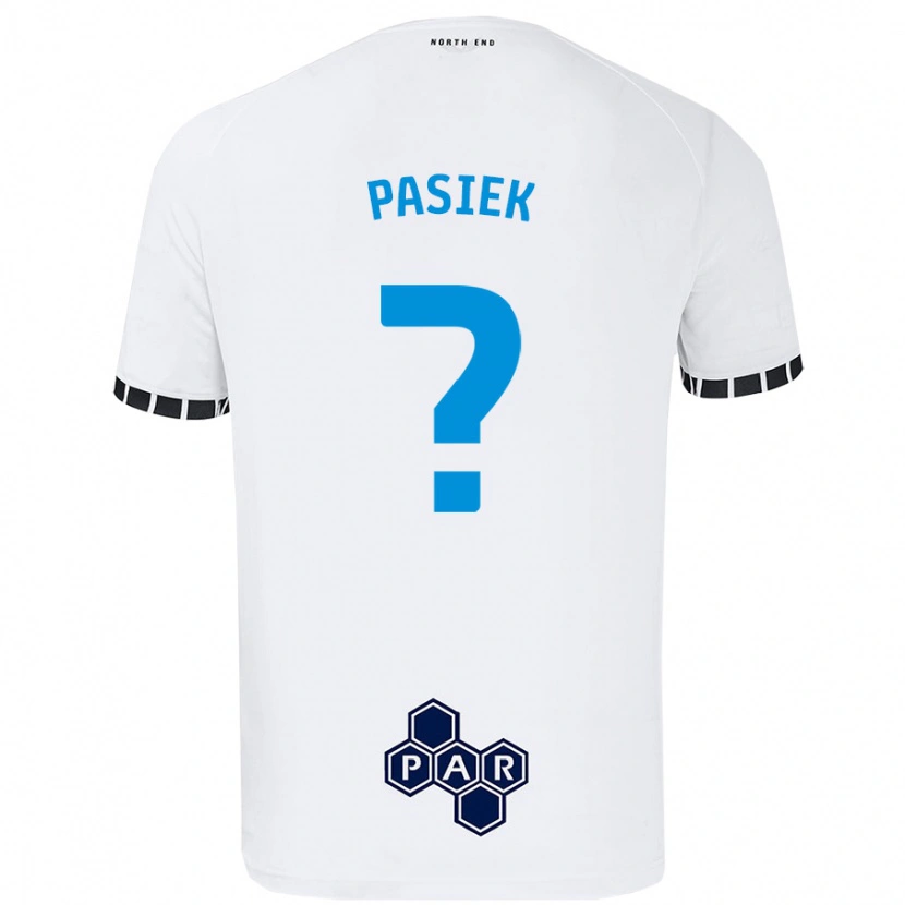 DanxenレディースKacper Pasiek#0白ホームシャツ2024/25ジャージーユニフォーム